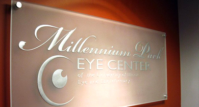 EyeCentre Indoor Sign Demo